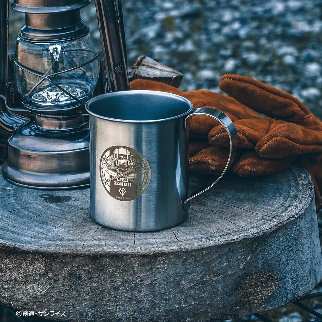 機動戦士ガンダム ステンレスマグカップ300ml ザクIIモデル G-403 - 角