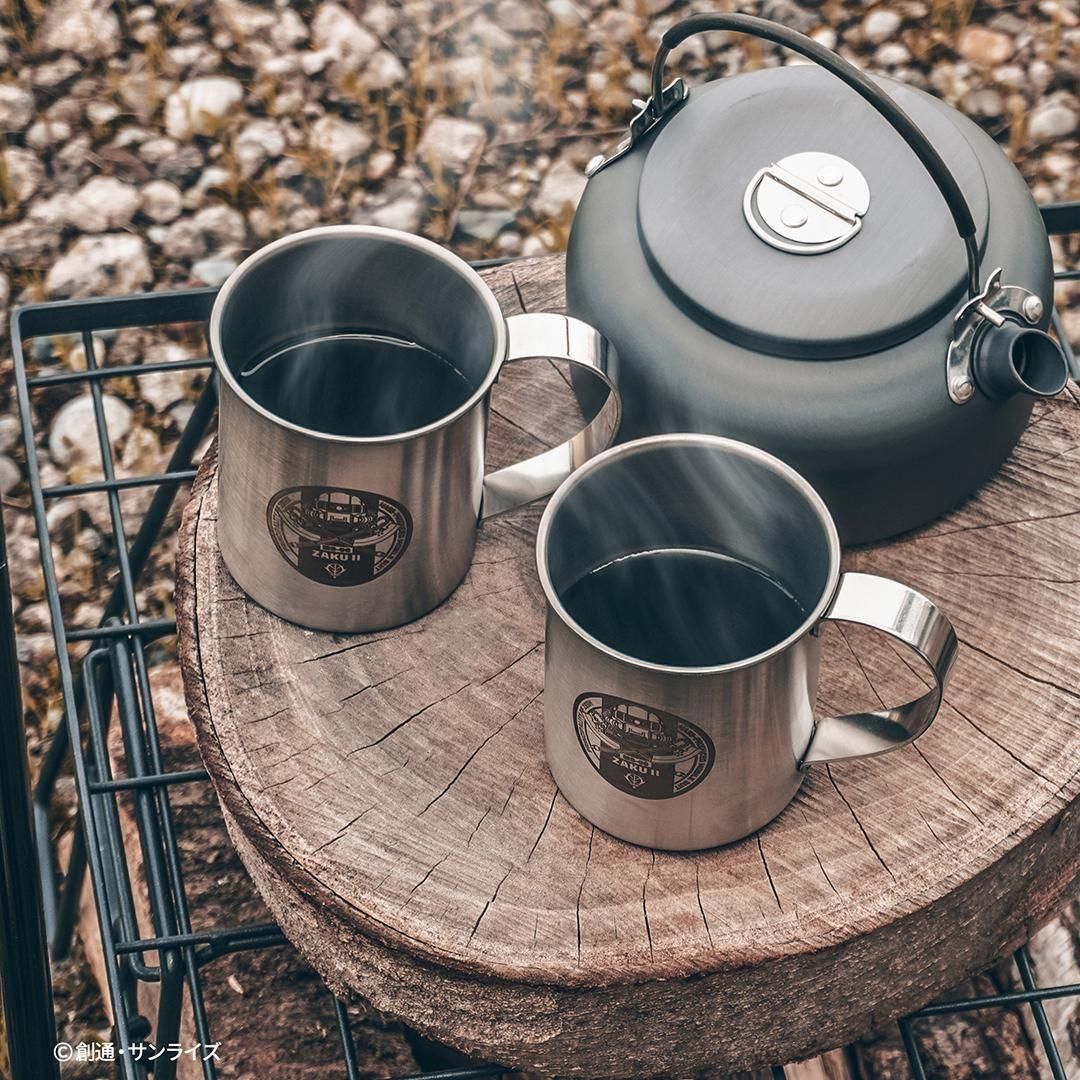 機動戦士ガンダム ステンレスマグカップ300ml ザクIIモデル G-403 - 角