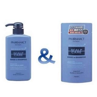 ファーマアクト<br>薬用スカルプケアリンスインシャンプー 400ml＋詰替用 350mlの商品画像