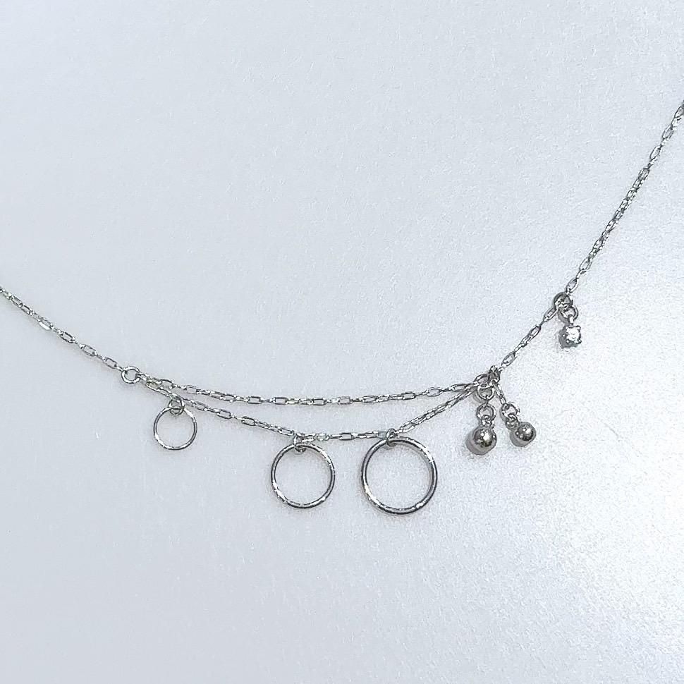 【再入荷】 Jasmine ジャスミン ブレスレット/K10WG - CAFERING｜カフェ アクセサリー