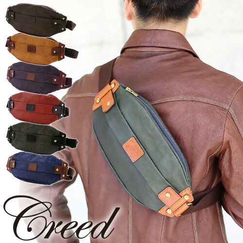 Creed クリード ボディバッグ メンズ エスティーシー 456508 ボディーバッグ ワンショルダー 雑誌掲載 - Newbag  Wakamatsu ーニューバッグワカマツー