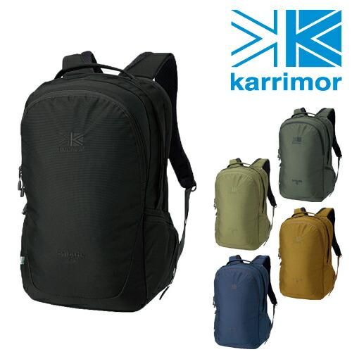 【美品】karrimor　カリマー　デイパック　リュックサック　キャンパス地