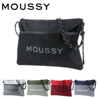 ޥ MOUSSY Хå å ݡ LOGO NYLON ʥ m01100027 ͥݥԲ