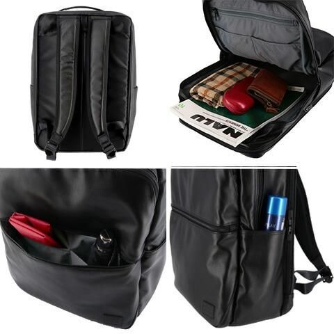 ポーター　ブラック　タイム　デイパック　リュック　ビジネスバッグ　リュック 楽天市場】ポーター タイム ブラック デイパック 146-16103 10