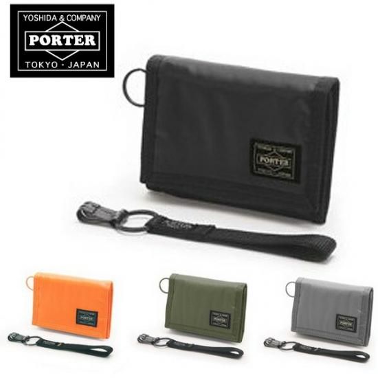 吉田カバン ポーター PORTER 三つ折り財布 CAPSULE カプセル 555-06439 3つ折り 財布 彼氏 ウォレット - Newbag  Wakamatsu ーニューバッグワカマツー