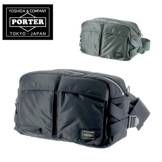 ポーター タンカー ウエストバッグ ボディバッグ カーキ PORTER