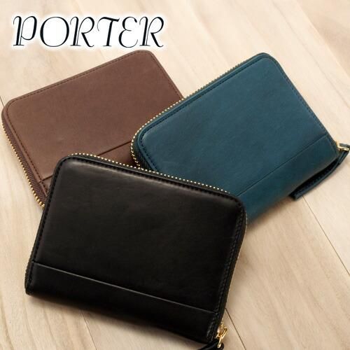 ポーター PORTER ラウンドファスナー折り財布 PORTER WISE ポーターワイズ 341-01319 おしゃれ - Newbag  Wakamatsu ーニューバッグワカマツー