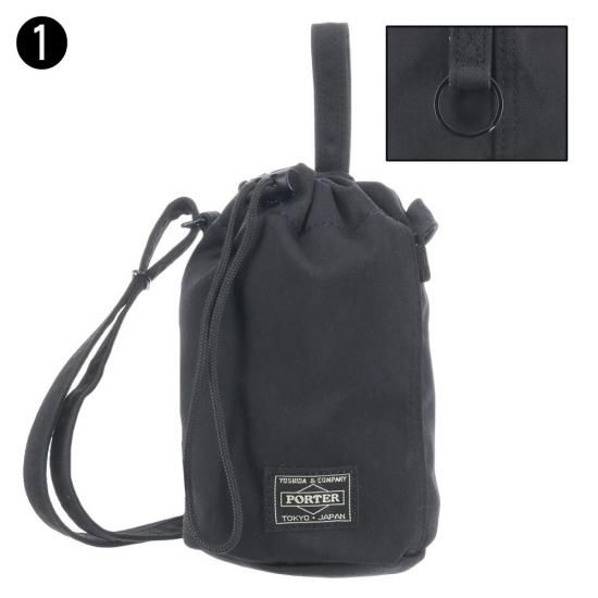 ポーター PORTER デニム DENIM ドローストリングバッグS ポーター PORTER デニム DENIM ドローストリングバッグS