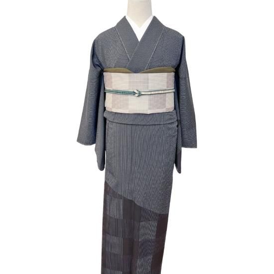 Club藤☆紬 織文 訪問着 カジュアル 枝桜の図 作家物 訪問着 (