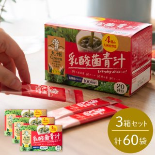 乳酸菌青汁セット(20袋×3箱セット)