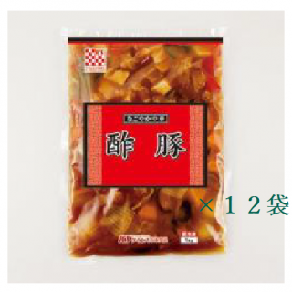 ケイエス冷凍食品　なごやか中華　酢豚　1kg　12袋の商品画像