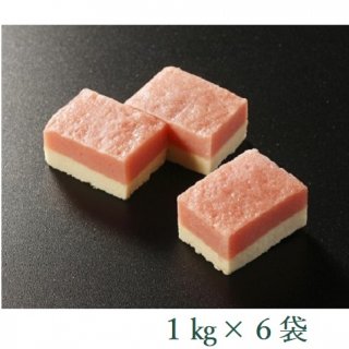 羽二重豆腐　ピンクあわせ豆腐　約18g/個　1kg　6袋の商品画像