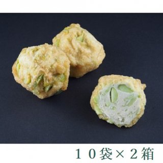 羽二重豆腐　ベジナゲット（枝豆）20ｇ　25入　10袋×2箱の商品画像