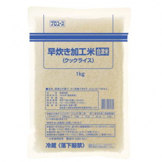 キユーピー　早炊き加工米 会津米（クックライス)　1kgの商品画像