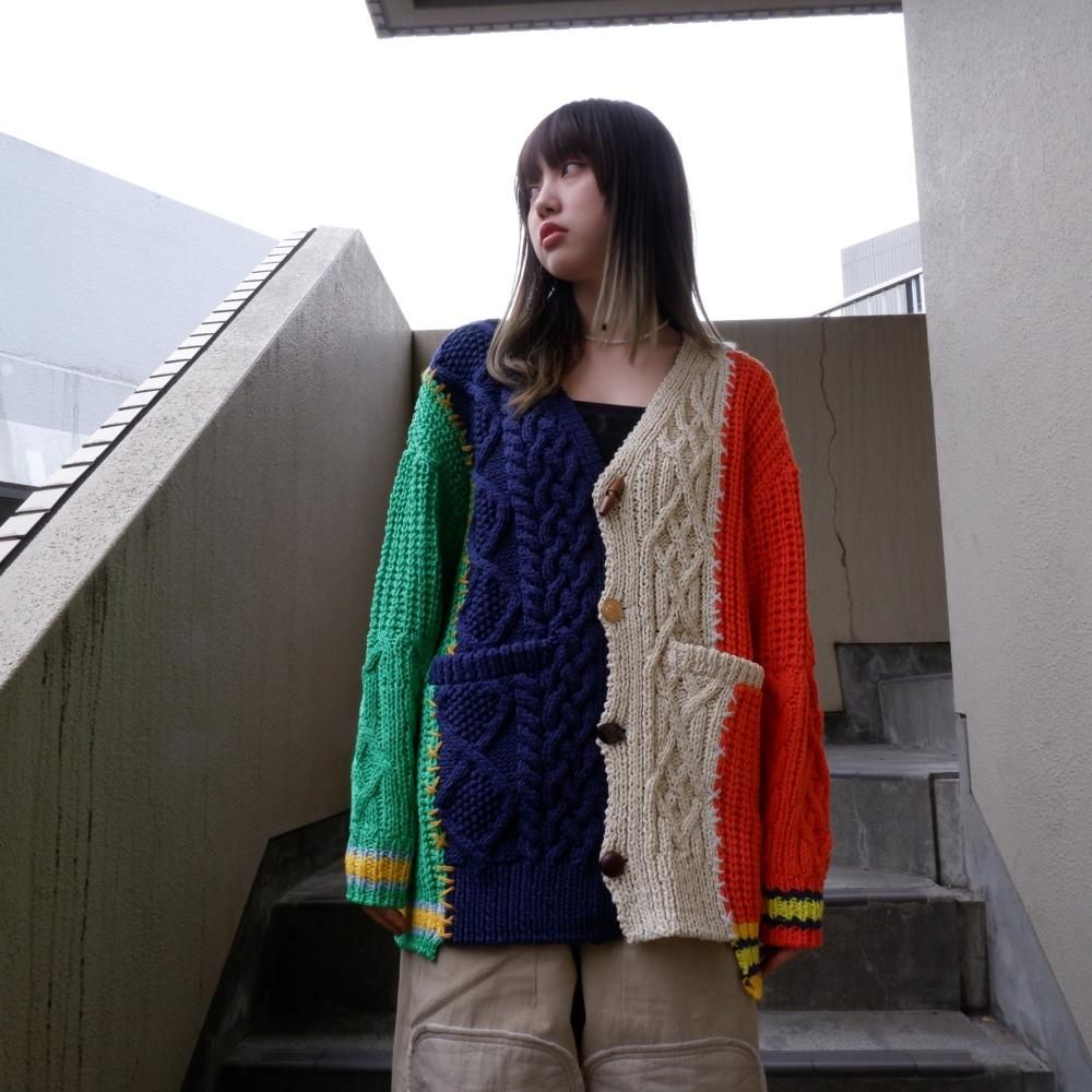 AMOK】MULTIDOCKING CARDIGAN