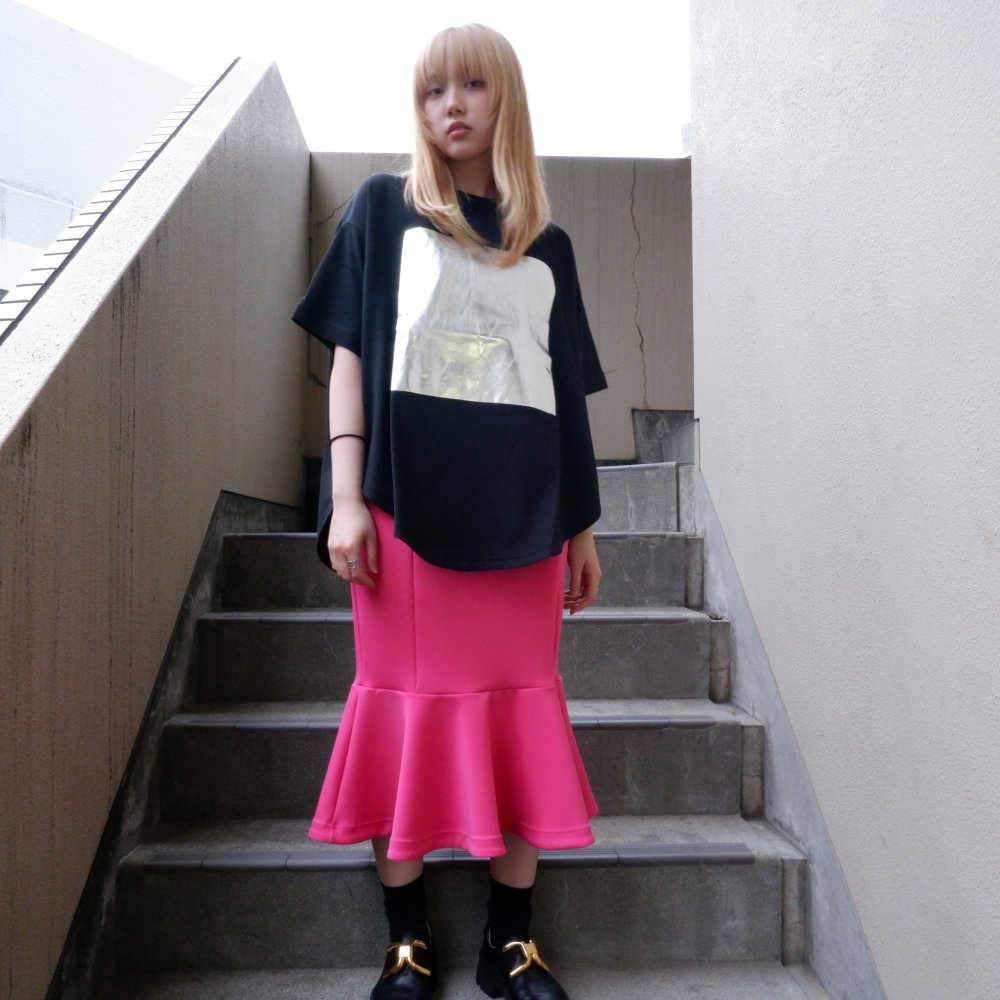 <img class='new_mark_img1' src='https://img.shop-pro.jp/img/new/icons1.gif' style='border:none;display:inline;margin:0px;padding:0px;width:auto;' />RIDDLEMMACircle Flare skirt(PINK)
