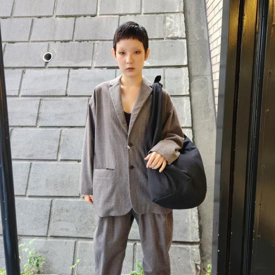 Dulcamara よそいきトートバッグ　黒　マチ付き　ユニセックス DULCAMALA】よそいきトートBAG