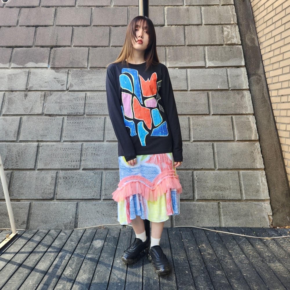 <img class='new_mark_img1' src='https://img.shop-pro.jp/img/new/icons1.gif' style='border:none;display:inline;margin:0px;padding:0px;width:auto;' />TYPICAL FREAKSHARLEQUIN LONG SLEEVE TOP