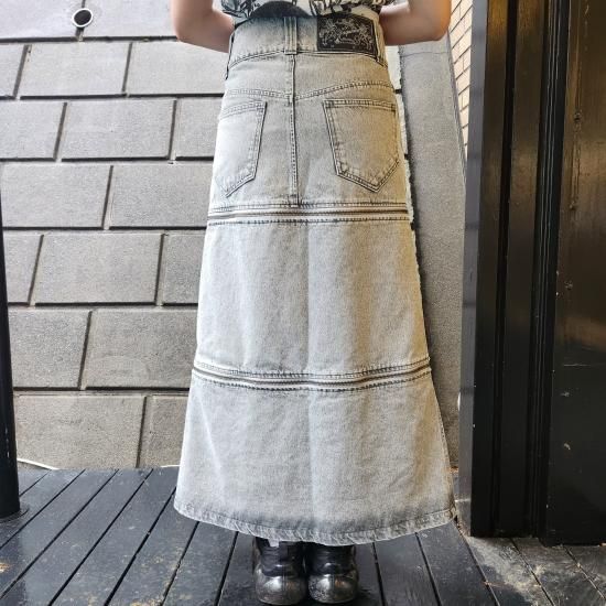 Vaquera NYC ラッフルスカート VAQUERA】WOMENS ZIPPER SKIRT