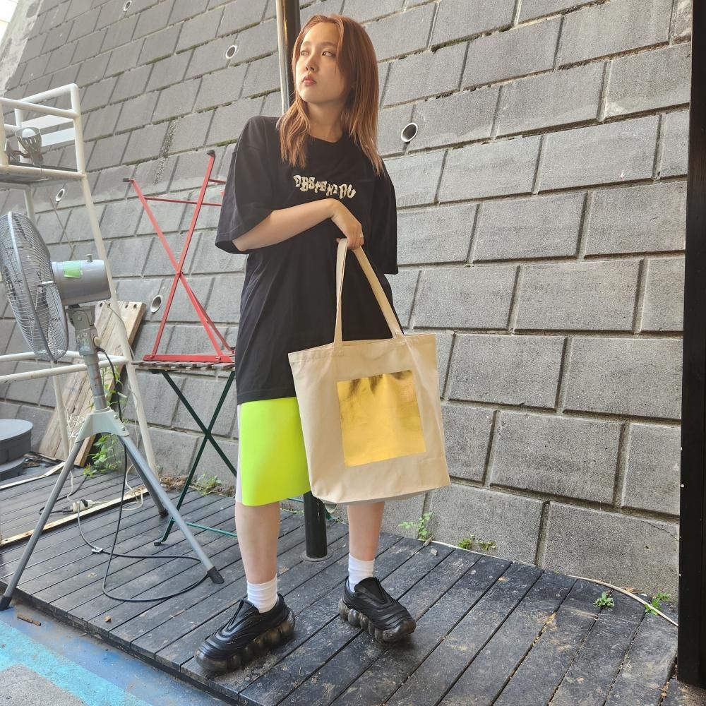 RIDDLEMMATOTE BAG(NATURALGOLD)