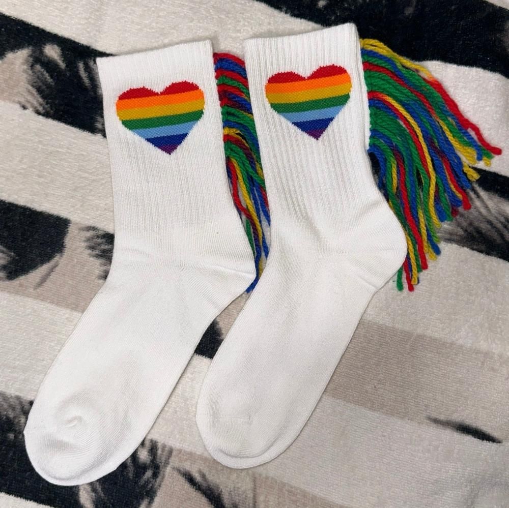 DANIELA MARIBELTategami Fringe socks