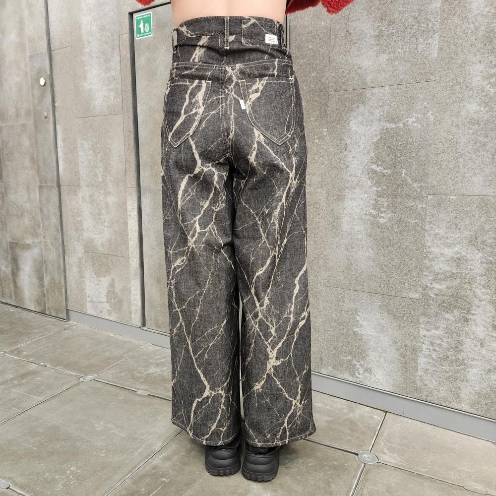 HATRA ATLAS BLEACH DENIM BLACK