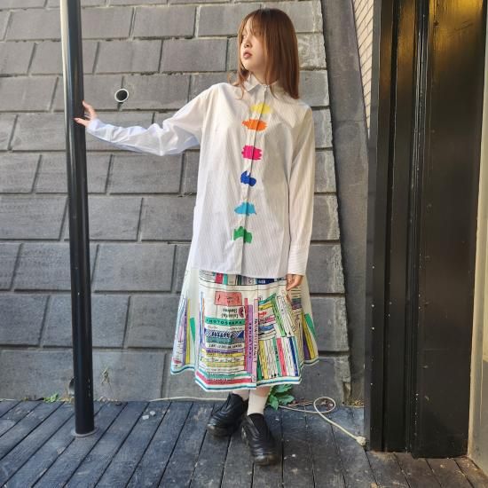 mii】 HAND EMBROIDERED FULL SLEEVE SHIRT