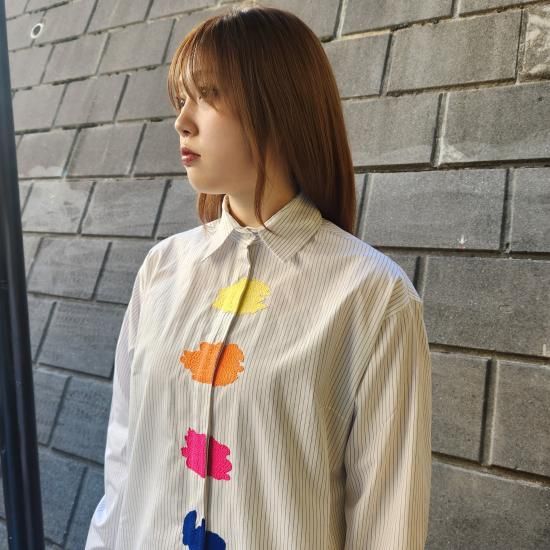 mii】 HAND EMBROIDERED FULL SLEEVE SHIRT