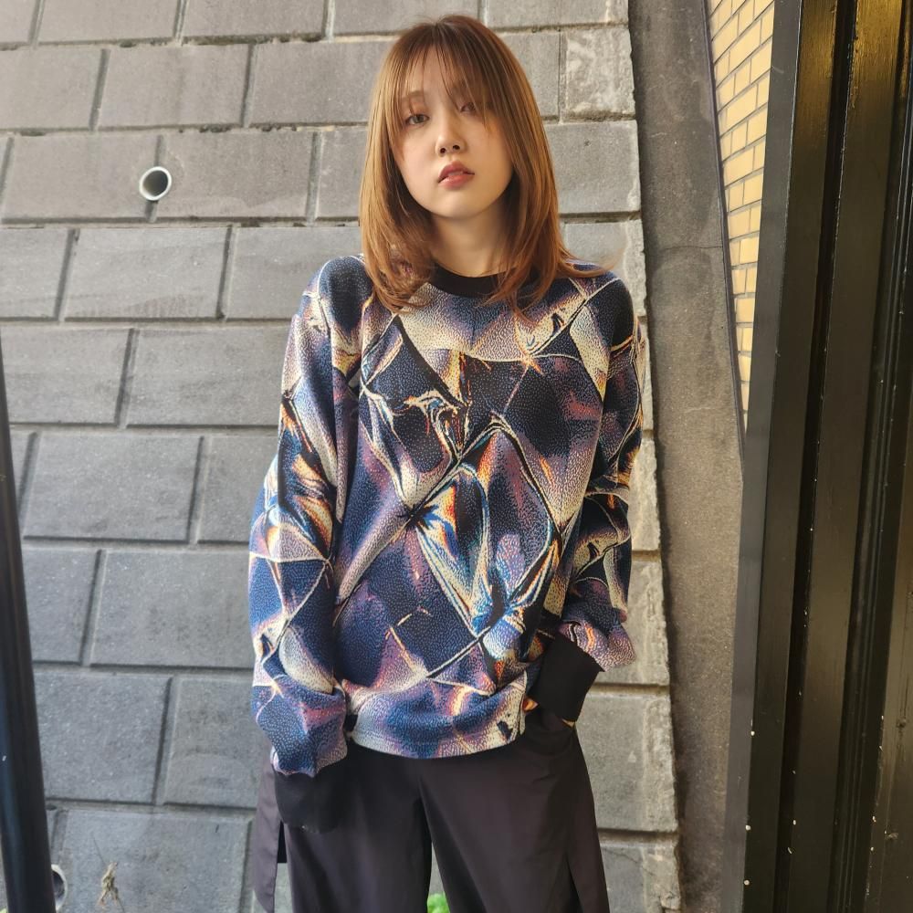 HATRA】ORBS KNIT SWEATER HATRA】ORBS KNIT SWEATER