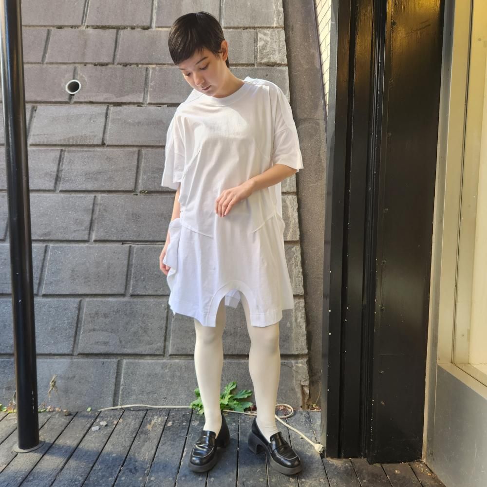 <img class='new_mark_img1' src='https://img.shop-pro.jp/img/new/icons1.gif' style='border:none;display:inline;margin:0px;padding:0px;width:auto;' />BASEMARKFOUR SIDE BIG TEE(WHITE)