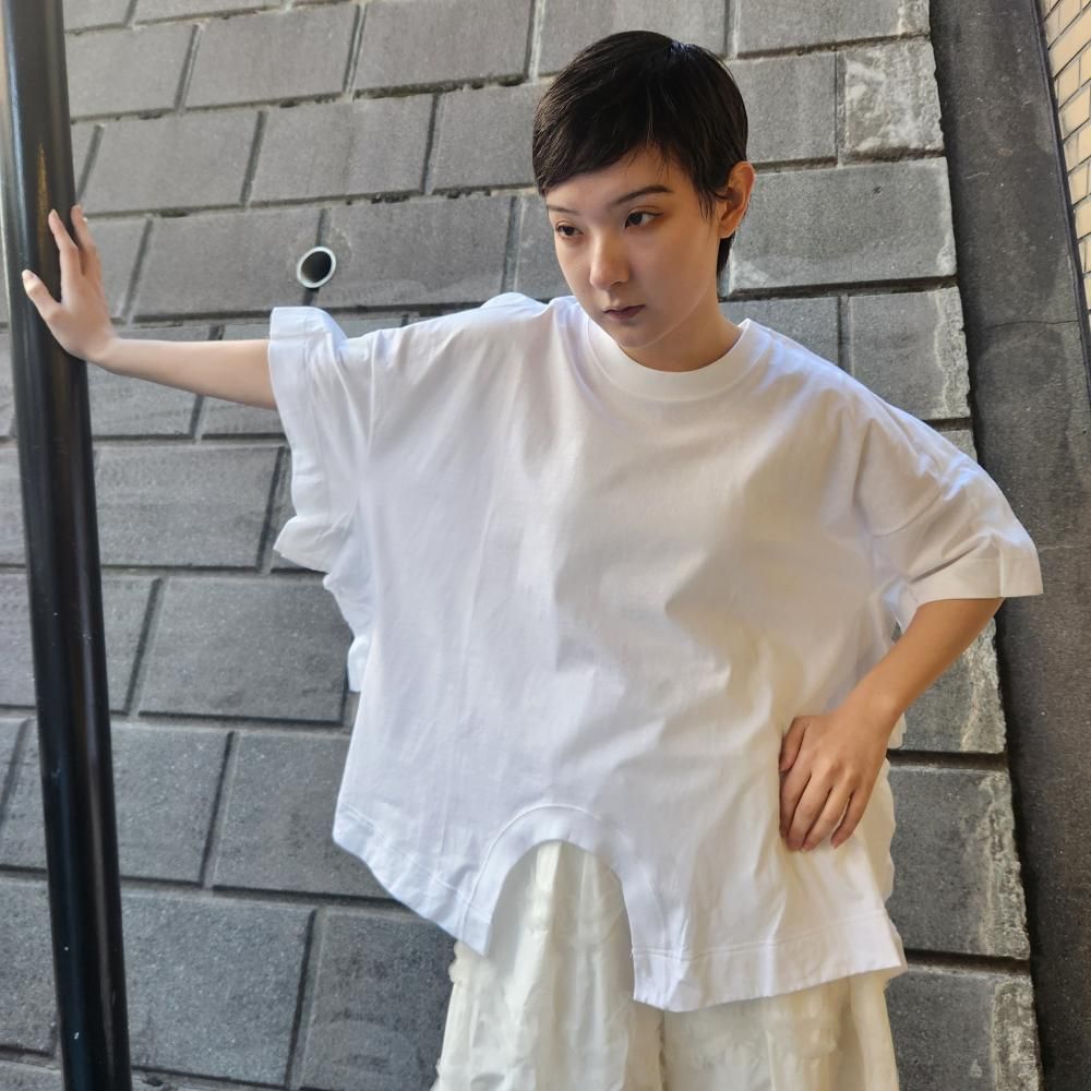 <img class='new_mark_img1' src='https://img.shop-pro.jp/img/new/icons1.gif' style='border:none;display:inline;margin:0px;padding:0px;width:auto;' />BASEMARKTWO SIDE BIG TEE(WHITE)