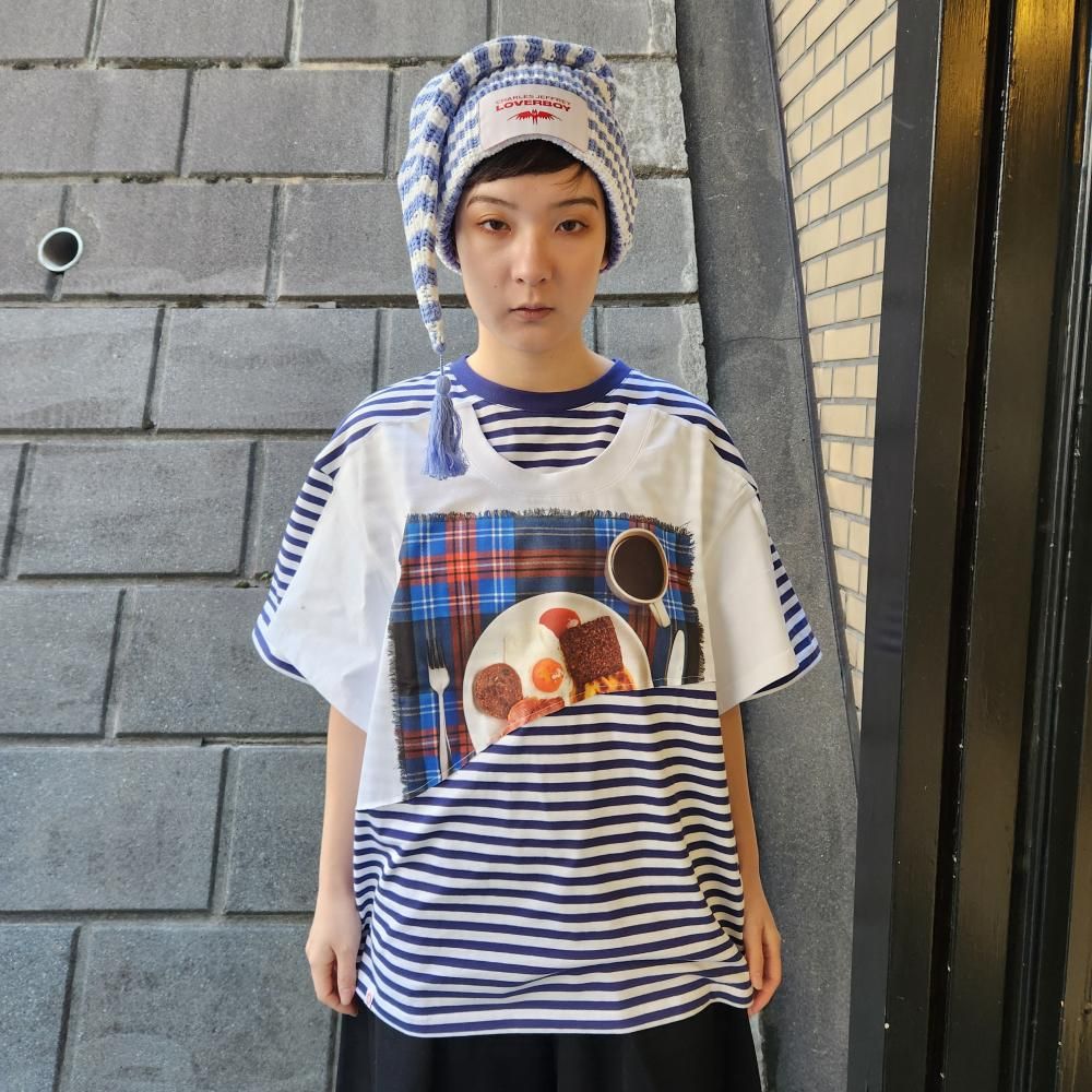 <img class='new_mark_img1' src='https://img.shop-pro.jp/img/new/icons1.gif' style='border:none;display:inline;margin:0px;padding:0px;width:auto;' />CHARLES JEFFEREY LOVERBOYAULD HAG DOUBLE TEE