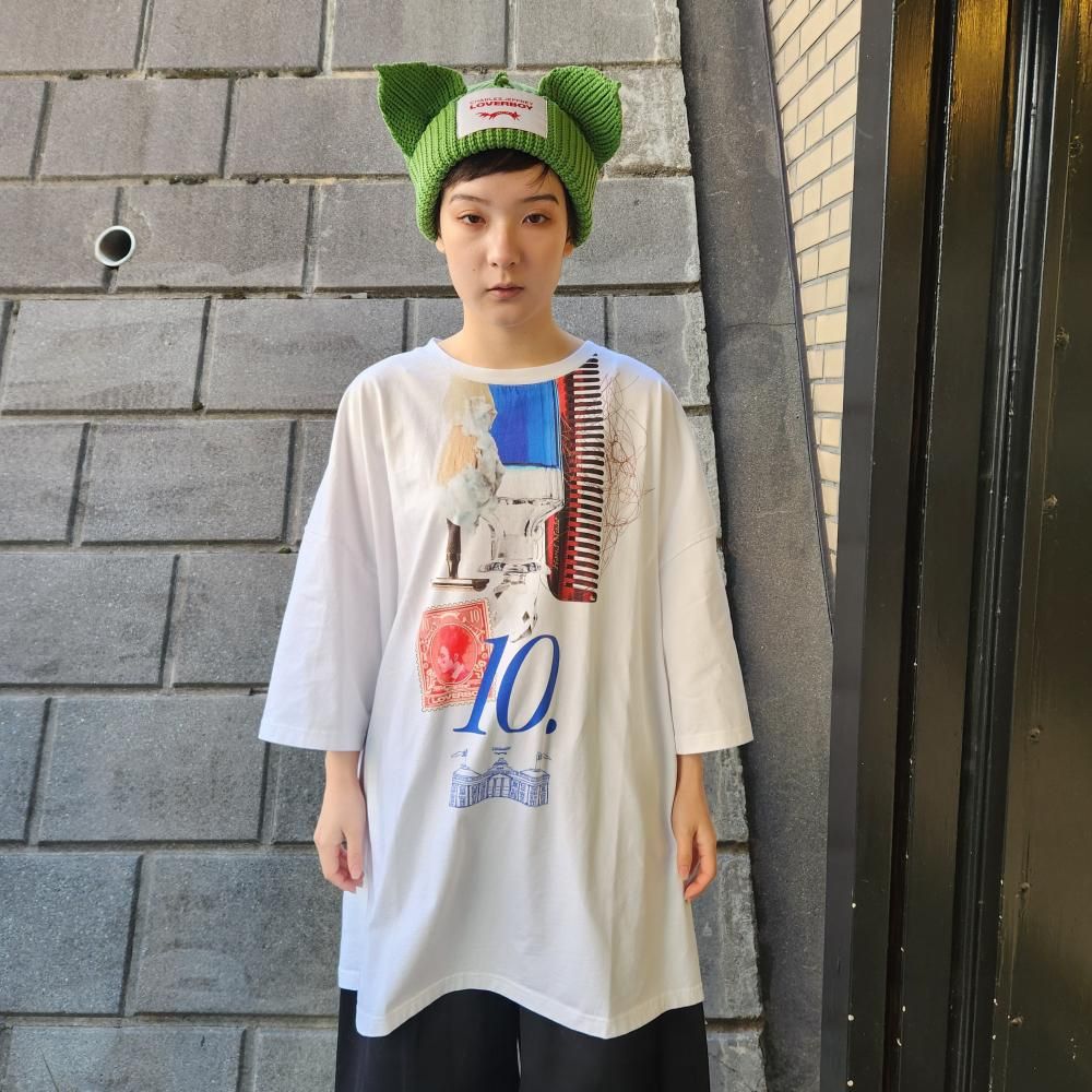 <img class='new_mark_img1' src='https://img.shop-pro.jp/img/new/icons1.gif' style='border:none;display:inline;margin:0px;padding:0px;width:auto;' />CHARLES JEFFEREY LOVERBOYOVERSIZE 10YEAR TEE