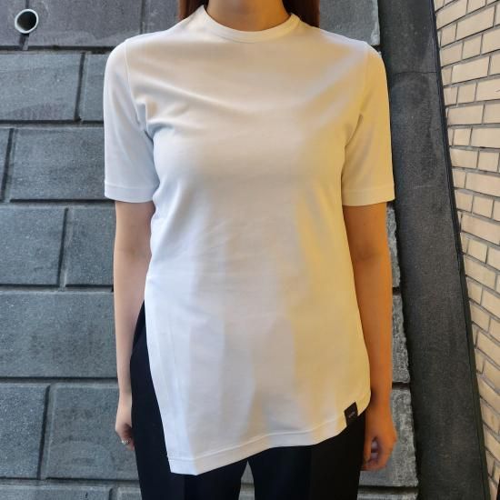 スリットスリーブTシャツ【UJOH】 UJOH HOMME / ウジョーオム】Slit Half Sleeve T/スリットハーフ