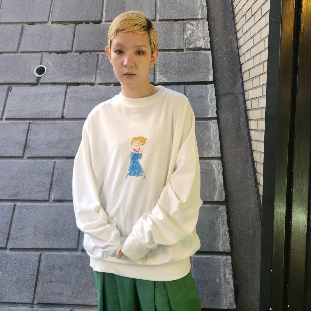 <img class='new_mark_img1' src='https://img.shop-pro.jp/img/new/icons1.gif' style='border:none;display:inline;margin:0px;padding:0px;width:auto;' />SPOLOGUM ROBIN SWEAT SHIRTWHITE)