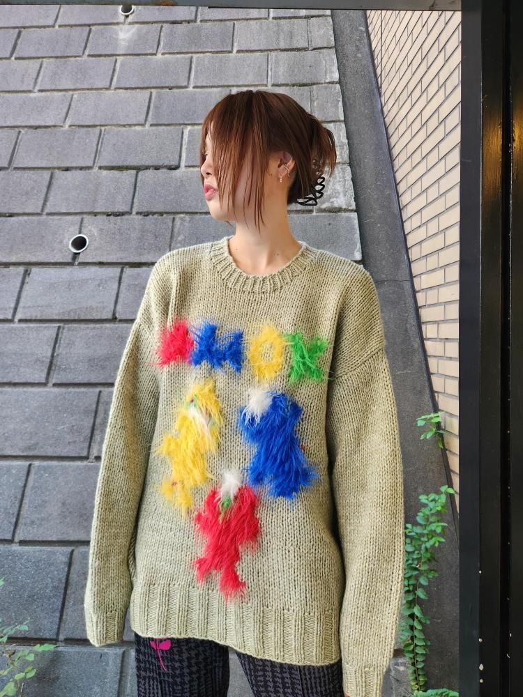 <img class='new_mark_img1' src='https://img.shop-pro.jp/img/new/icons1.gif' style='border:none;display:inline;margin:0px;padding:0px;width:auto;' />AMOKMONSTER KNIT(MINT)