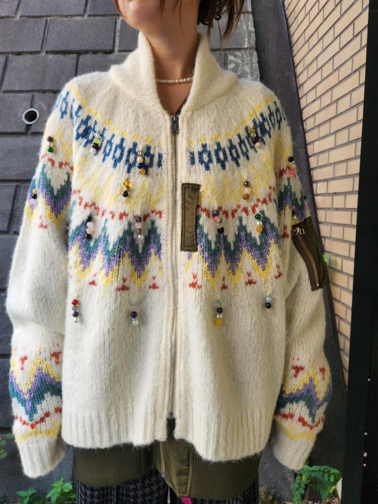 <img class='new_mark_img1' src='https://img.shop-pro.jp/img/new/icons1.gif' style='border:none;display:inline;margin:0px;padding:0px;width:auto;' />AMOKDOCKING BLOUSON(WHITE)