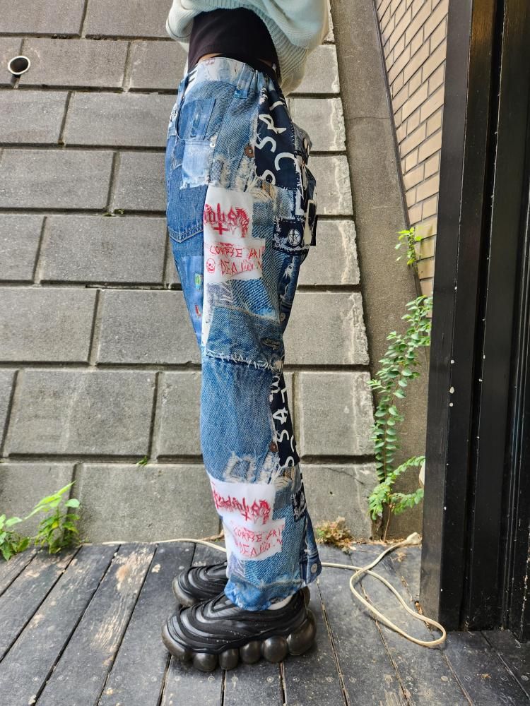 <img class='new_mark_img1' src='https://img.shop-pro.jp/img/new/icons1.gif' style='border:none;display:inline;margin:0px;padding:0px;width:auto;' />BODYSONG.3DCUT TTROUSERS(BLUE)