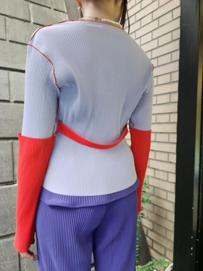 kotohayokozawa】ARM COVER TOP *HIGH NECK TYPE