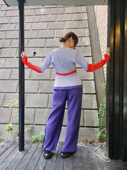 kotohayokozawa】ARM COVER TOP *HIGH NECK TYPE