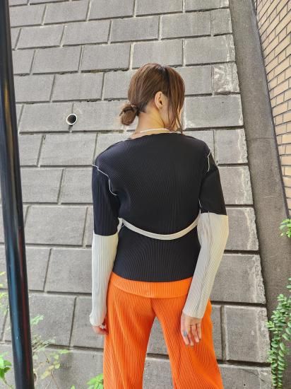 kotohayokozawa】ARM COVER TOP *HIGH NECK TYPE