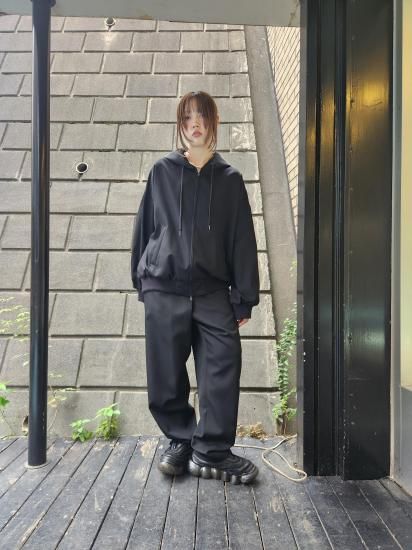 FUMITO GANRYU】2Way Wool Hoodie