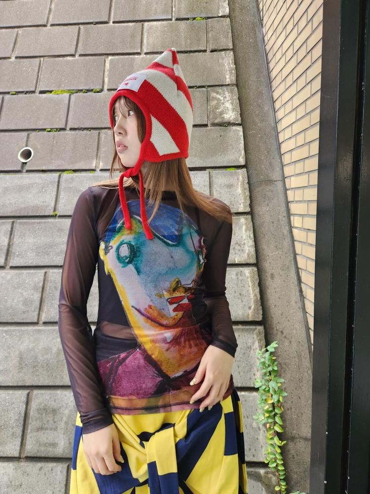 <img class='new_mark_img1' src='https://img.shop-pro.jp/img/new/icons1.gif' style='border:none;display:inline;margin:0px;padding:0px;width:auto;' />CHARLES JEFFREY LOVERBOYPOWERMESH LONG SLEEVE TEE 