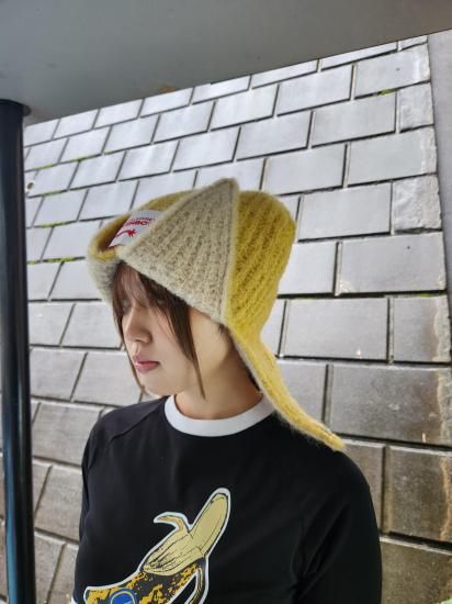 CHARLES JEFFREY LOVERBOY】MAHAIR CHUNKY BANANA BEANIE