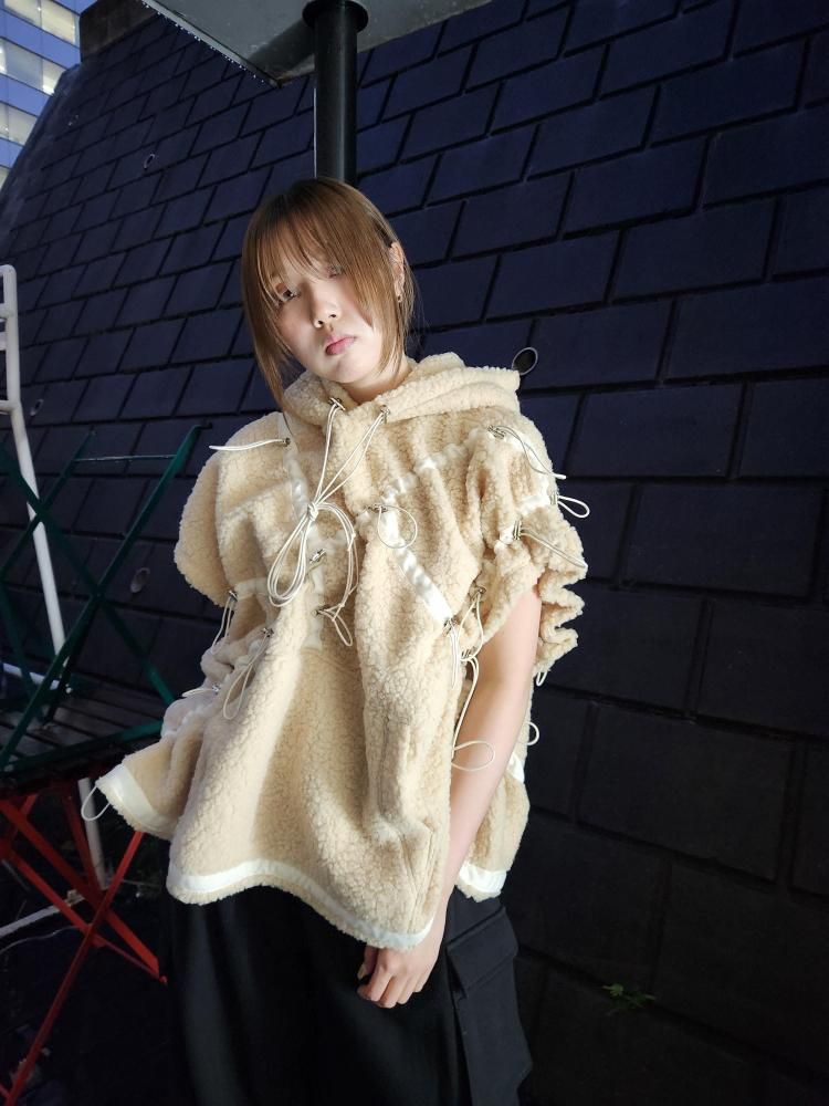 <img class='new_mark_img1' src='https://img.shop-pro.jp/img/new/icons1.gif' style='border:none;display:inline;margin:0px;padding:0px;width:auto;' />【asparagus】Banding sleevless hoodie