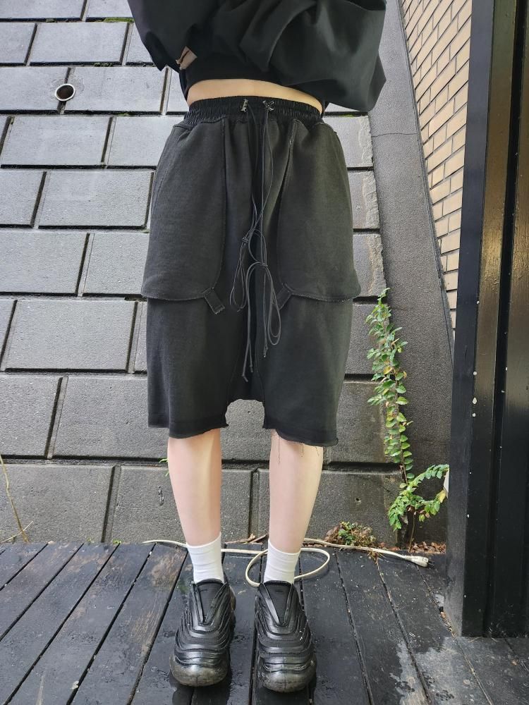 <img class='new_mark_img1' src='https://img.shop-pro.jp/img/new/icons1.gif' style='border:none;display:inline;margin:0px;padding:0px;width:auto;' />【asparagus】Inside out baggy short PT