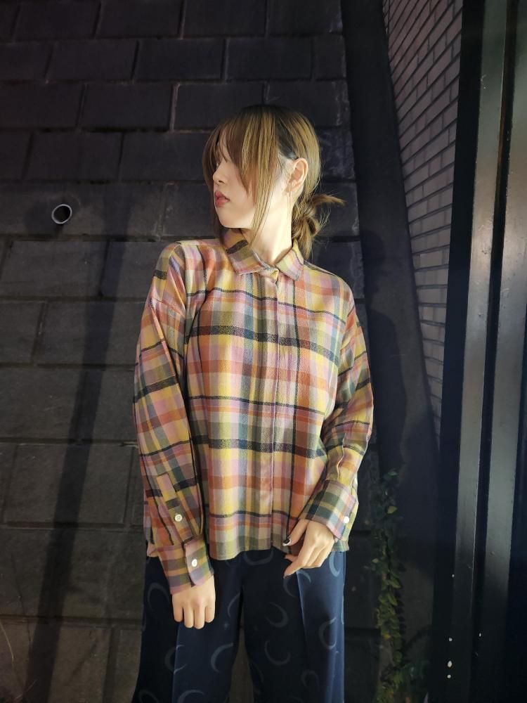 <img class='new_mark_img1' src='https://img.shop-pro.jp/img/new/icons1.gif' style='border:none;display:inline;margin:0px;padding:0px;width:auto;' />miiCHECK WOOL SHIRT