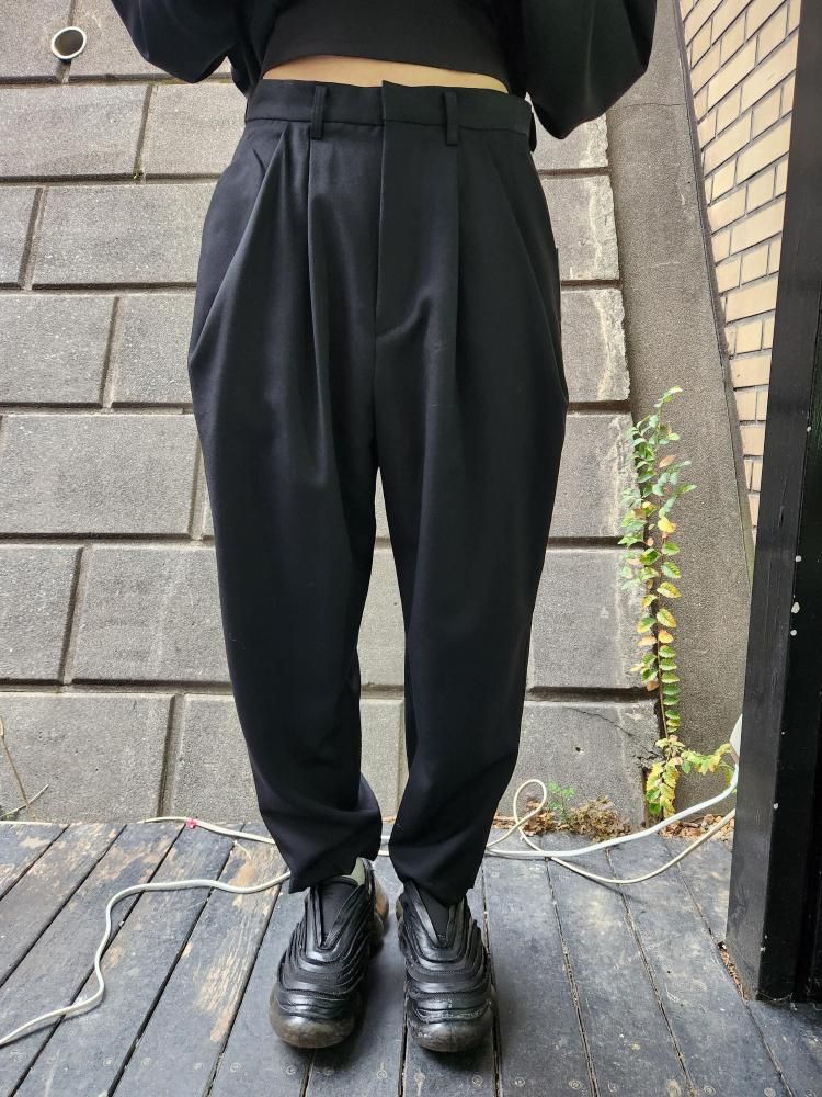 BASE MARK】 TUCKED DENIM