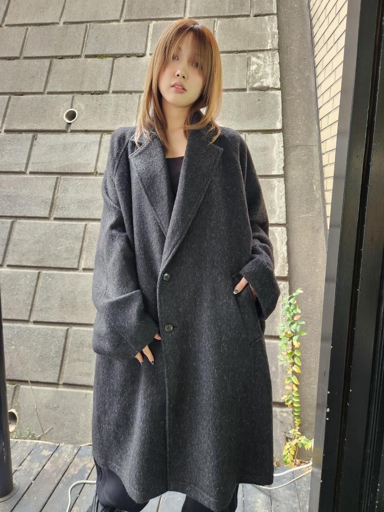 <img class='new_mark_img1' src='https://img.shop-pro.jp/img/new/icons1.gif' style='border:none;display:inline;margin:0px;padding:0px;width:auto;' />MERRELY MADEBLEND MELTON NOMADIC COAT