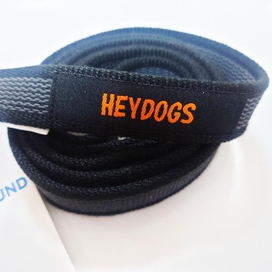 【SPORTHUND】リード（19ｍｍ×1.2ｍ）　HEYDOGSタグ付<img class='new_mark_img2' src='https://img.shop-pro.jp/img/new/icons5.gif' style='border:none;display:inline;margin:0px;padding:0px;width:auto;' />